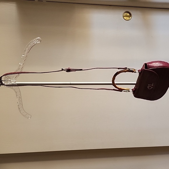 "CXL By Christian Lacroix" Croc Skin Purse ❤️ - Picture 7 of 11